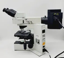 Olympus BX40 Fluorescence Microscope with 10x and 40x Objectives, 3 of 10