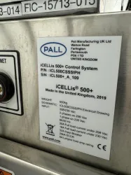 Pall iCELLis 500+ Single-Use Bioreactor Control System with Lauda RP 240 E Temperature Chiller, 3 of 4