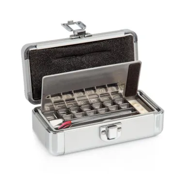 Radwag Stainless Steel Wire, Set (1 mg - 500 mg), Plastic Box