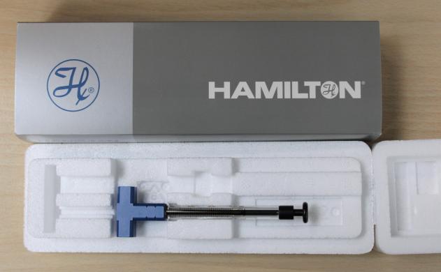 Hamilton SYR 500 µL Syringe Pump, Model 1750 blue Kone THEERMO-cover