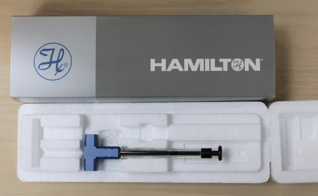Hamilton SYR 500 uL Liquid Handling Syringe Model 208828/01