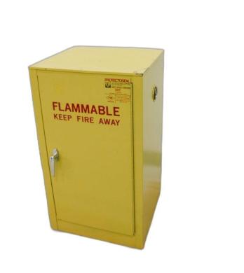 PROTECTOSEAL Model 5517 12-Gallon Flammable Storage Cabinet with Manual Door-cover