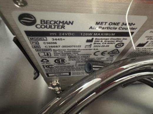 Beckman Coulter MET ONE 3400+ Air Particle Counter with Touchscreen Interface-cover