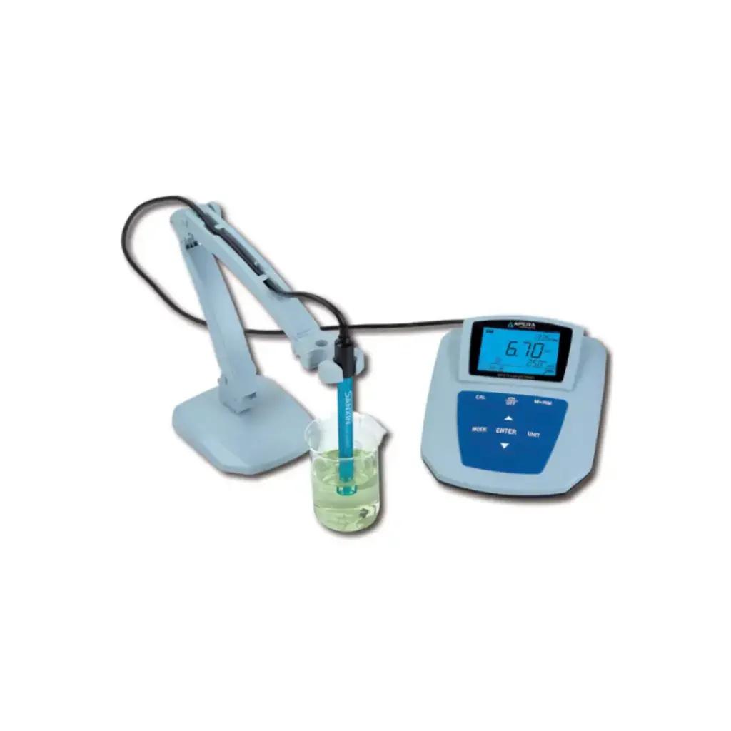 MP511 Benchtop pH Meter Kit with 201T-F 3-in-1 Combination Electrode and RS232 Software