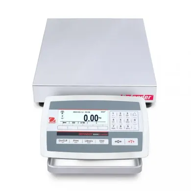 Ohaus Defender 5000 D52XW12WQR5 Washdown Low Profile Bench Scale