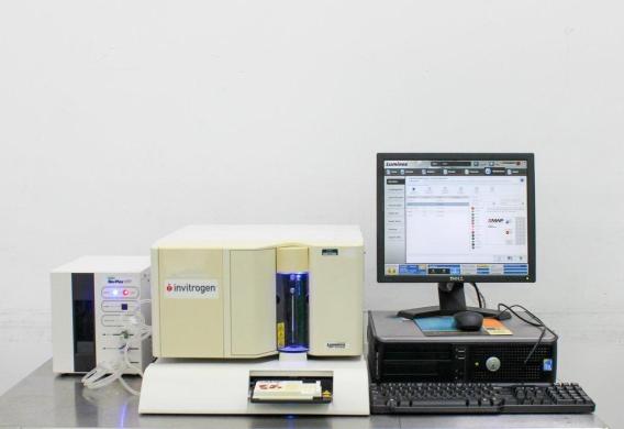 Invitrogen Luminex 100/200 Cell Analyzer with Computer and Software for Multiplexed Molecular and Cellular Analysis-cover