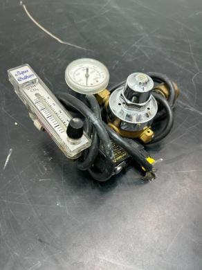 Aqua Culture CO2 Regulator Assembly with Integrated Flowmeter and Pressure Gauge-cover