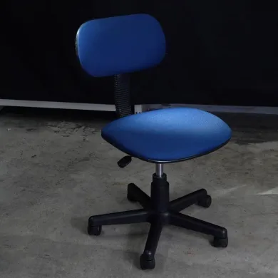 Model 4799 Laboratory Stool with Backrest (Blue)