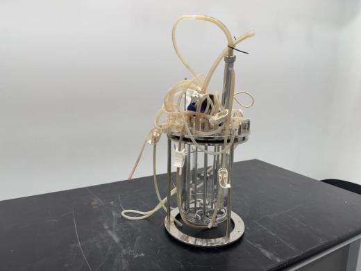 New Brunswick Scientific Glass Bioreactor Vessel with Integrated Assembly and Agitation System-cover