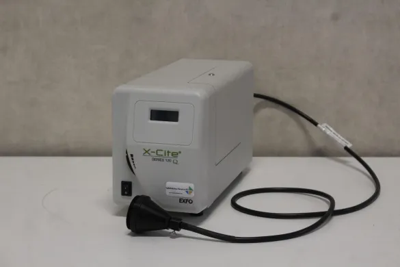 Exfo X-Cite 120Q 120W Mercury Vapor Fluorescence Lamp Illuminator