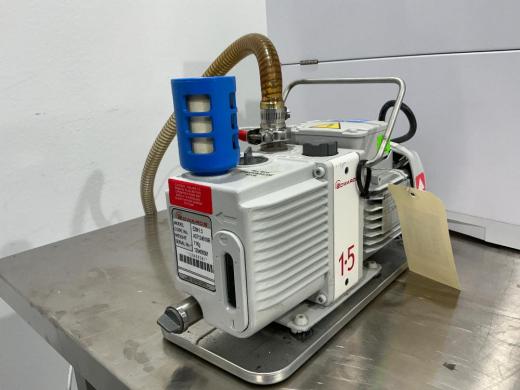 Edwards E2M1.5 Rotary Vane Vacuum Pump with Leroy-Somer Motor-cover
