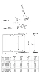 Radwag HX7.4N.300.H1.LD Multifunctional Stainless Steel Ramp Scale, 3 of 3