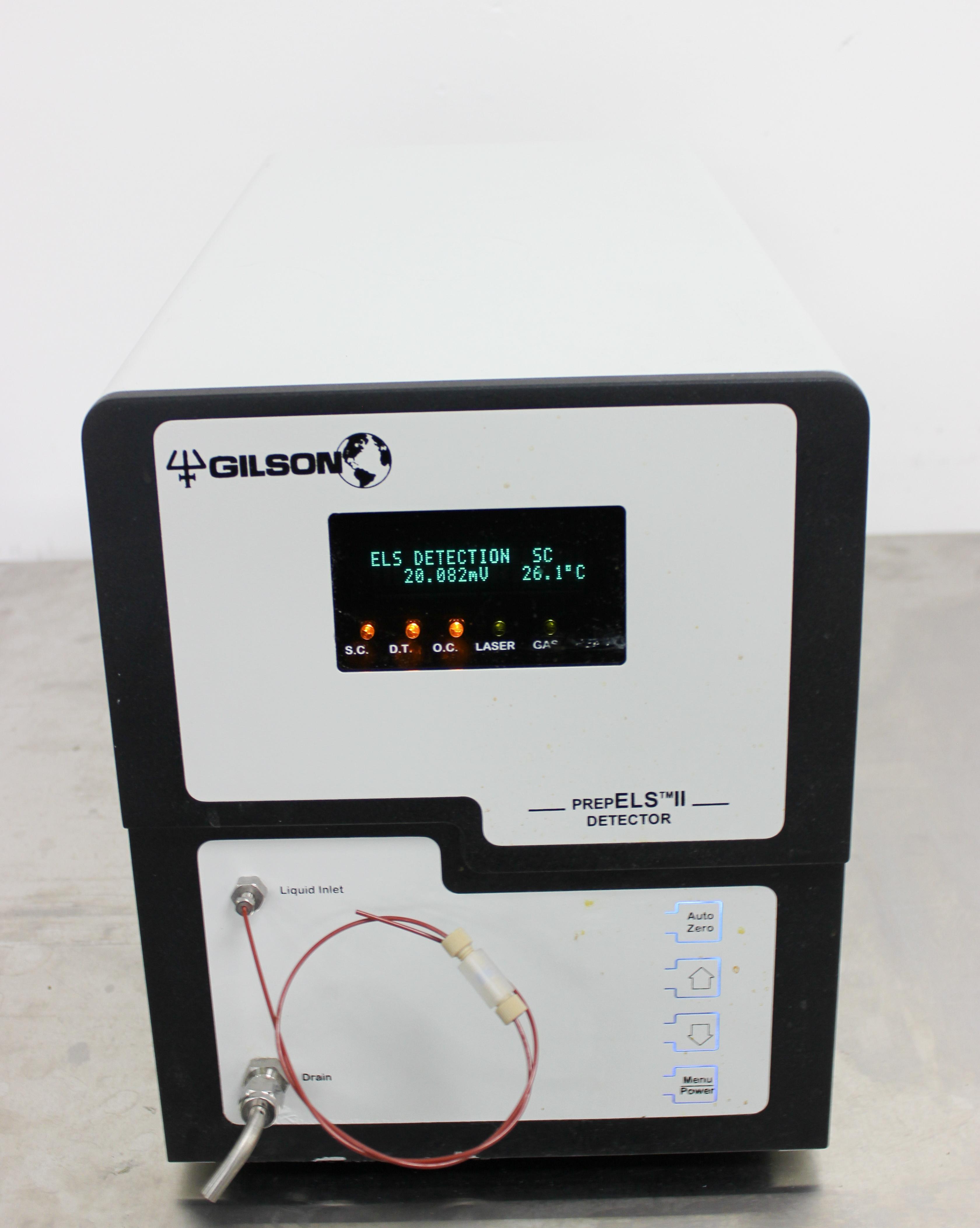 Gilson prepELS II HPLC Detector with Thermo-Split Technology, 120V/220V Operation