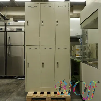 6222 Six-Person Locker Without Locks W90×D51.5×H179cm