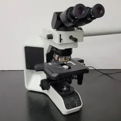Olympus BX43 Microscope with Fluorite Objectives, Trinocular Head, and Dual Bridge for Pathology, 3 of 7