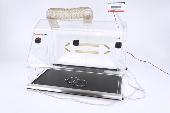 Safetech A1 Balance Particle Bench Safety Clean Hood for Weighing-cover