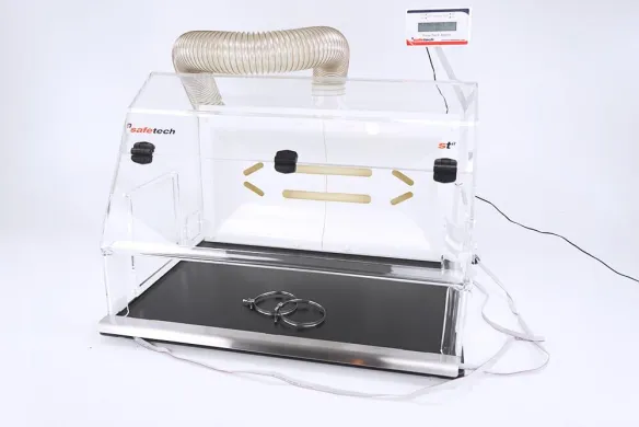 Safetech A1 Balance Particle Bench Safety Clean Hood for Weighing