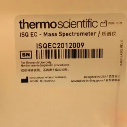 Thermo Fisher ISQ EC Single Quadrupole Mass Spectrometer with Edwards RV8 Vacuum Pump, 5 of 17