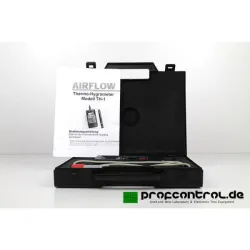 AIRFLOW TH-1 Combined Thermometer and Hygrometer (-20 to +80°C, 10-95% RH), 2 of 4