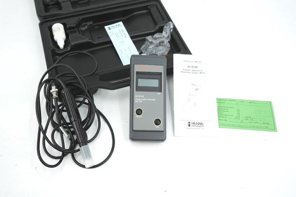 Hanna Instruments HI9142 Dissolved Oxygen Meter-cover