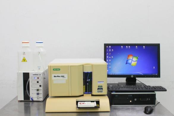 Bio-Rad Luminex Bio-Plex 200 System Cell-Based Assay Analyzer with Luminex XYP-cover
