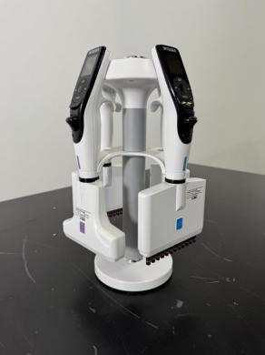 INTEGRA Biosciences Electronic Multichannel Pipettes Set with Charging Stand-cover