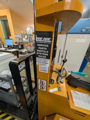 Big Joe Electric Walkie Stacker for Pallet Lifting and Transport-cover