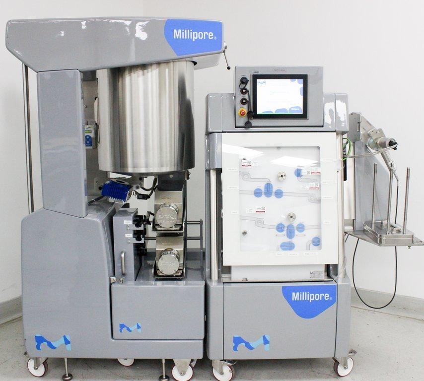 Millipore Mobius Flexready TFF Tangential Flow Filtration System with Integrated Computer