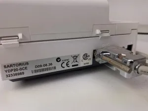 Sartorius Cubis MCE10202S-2S00-0 Analytical Balance with Tare Printer and Modular Weighing System, 7 of 7