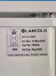 Labcold RLPR1514 150L Undercounter Pharmacy Refrigerator with IntelliCold Controller, 10 of 12
