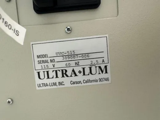 Ultra Lum UVC-515 Ultraviolet Multilinker with Digital Timer and LED Display