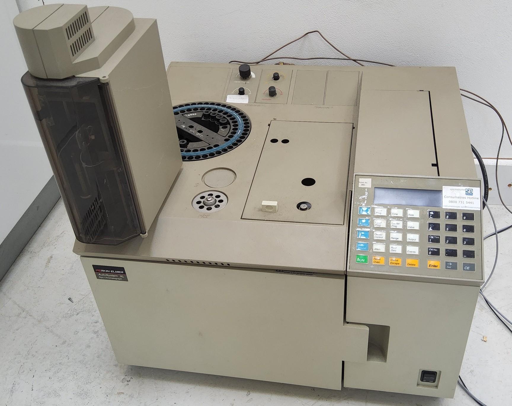 Perkin Elmer Autosystem XL Gas Chromatograph with Clarity v.3 Software and Autosampler