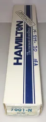 Hamilton 80100 Microliter Injection Syringe with Knurled Hub, 1 µL, 25 Gauge, Blunt Tip, 3 of 3