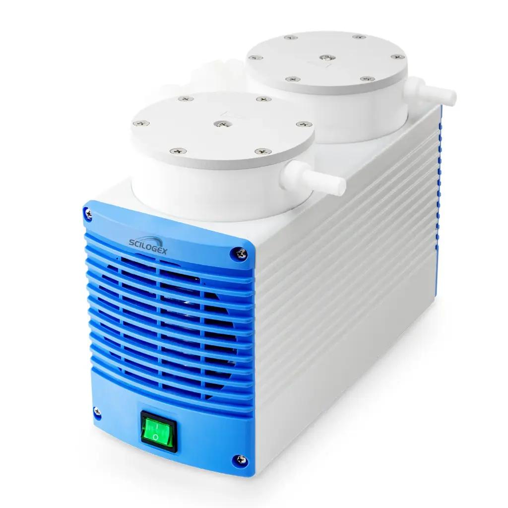 SCILOGEX 410 PTFE Chemical Diaphragm Resistant Vacuum Pump for Laboratory Use