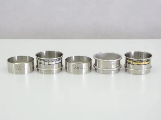 Analysis sieves from various brands, multiple mesh sizes