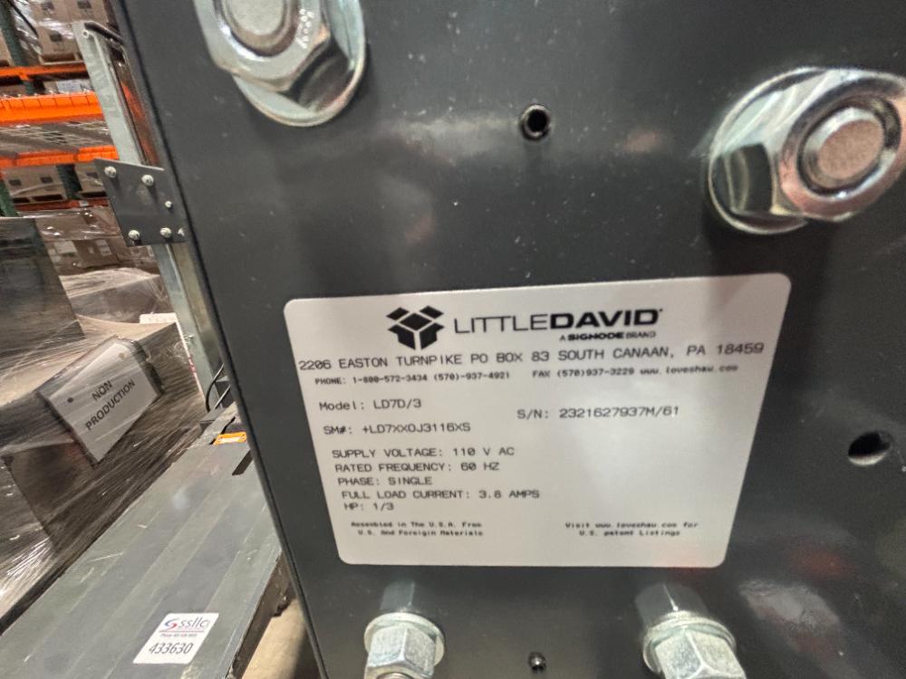 Little David LD-7D/3 Semi-Automatic Uniform Case Sealer