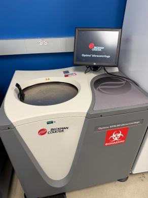 Beckman Coulter Optima XPN-80 Preparative Ultracentrifuge with Type 42.2 Ti Rotor-cover