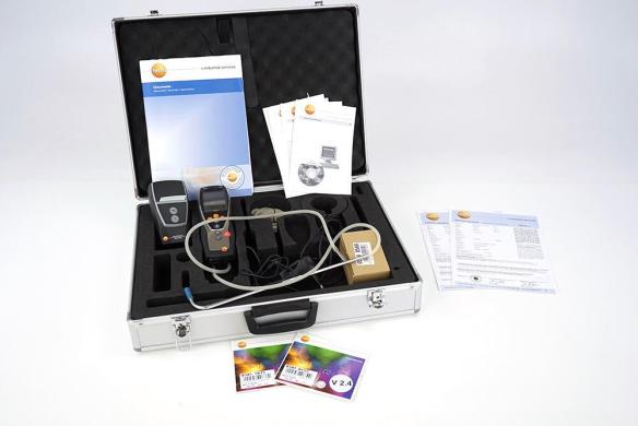 Testo 435-4 Multifunction Climate Measuring Instrument with 2 Pitot Tubes-cover