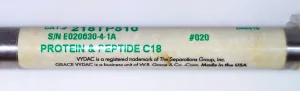 Vydac 218TP510 C18 Semi-Preparative Liquid Chromatography Column 25 cm × 10 mm × 5µm, 4 of 18