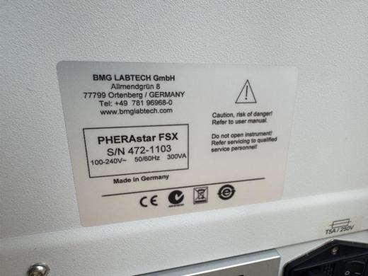 BMG Labtech PHERAstar FSX High-Throughput Fluorescence Microplate Reader-cover