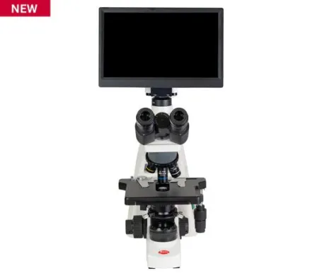 Motic BA310E LED Trinocular Upright Microscope with Moticam BMH4000 Digital Camera Bundle