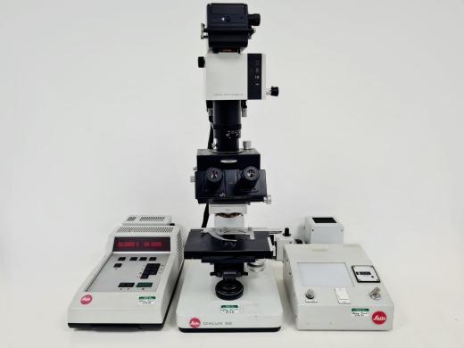 Leitz Dialux 22 Fluorescence Microscope Set (For Repairs)-cover