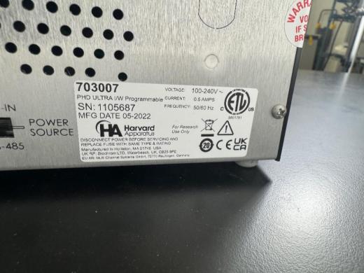 Harvard Apparatus PHD Ultra Syringe Pump-cover