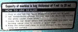 KPAK CD-300 Thermal Impulse Sealer for Poly Bags, 6 of 7