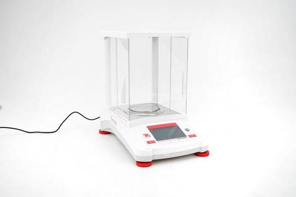 Ohaus AX124 Adventurer Analytical Balance, 0.1 mg Readability, 120 g Capacity-cover