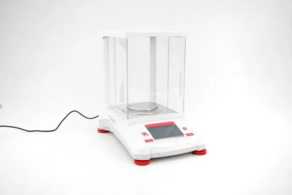 Ohaus AX124 Adventurer Analytical Balance, 0.1 mg Readability, 120 g Capacity