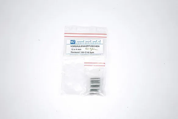 Macherey-Nagel Nucleosil 120 C18 HPLC Guard Cartridge 10 × 4 mm, 5 µm, 4 Pieces