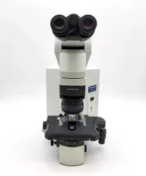 Olympus BX45 Microscope with Tilting Telescoping Binocular Head and Plan Objectives, 3 of 6