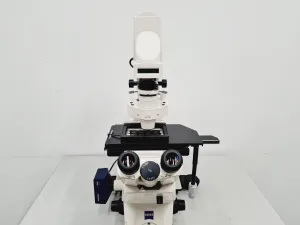 Carl Zeiss Axiovert 200M Inverted Fluorescence Microscope with 4x Objectives, 11 of 65
