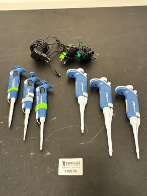 VWR Set of 6 Manual Adjustable Volume Pipettes for Precise Liquid Handling-cover